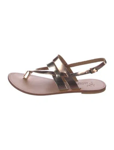 Pre-owned Joie Leather Slingback Sandals
