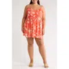 Joie Lilli Floral Minidress In Ember Multi