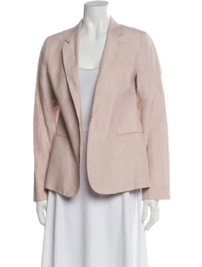 Pre-owned Joie Linen Evening Jacket In Pink