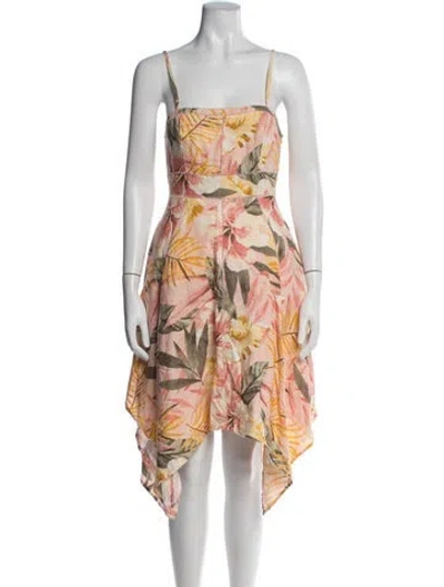 Pre-owned Joie Linen Mini Dress In Multi