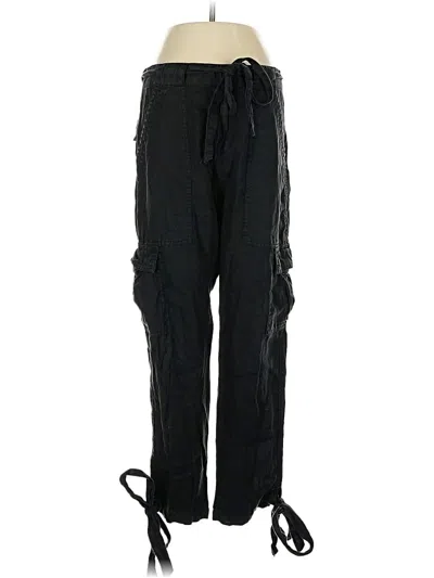 Pre-owned Joie Linen Pants In Black