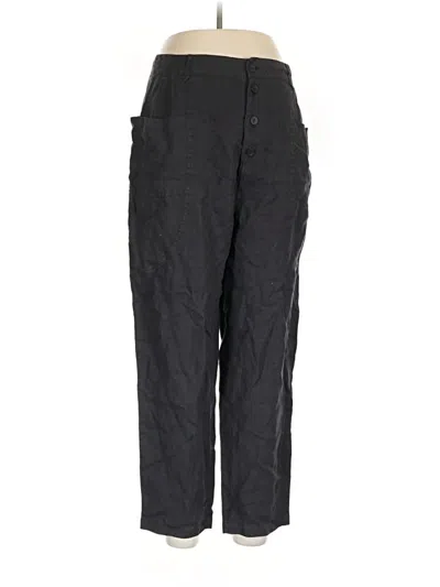 Pre-owned Joie Linen Pants In Black