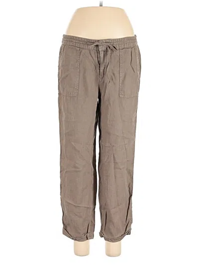 Pre-owned Joie Linen Pants In Brown