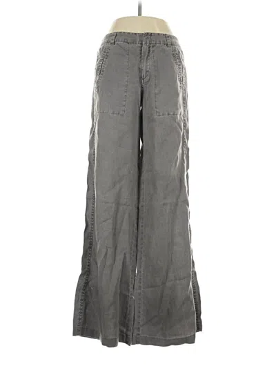 Pre-owned Joie Linen Pants In Gray
