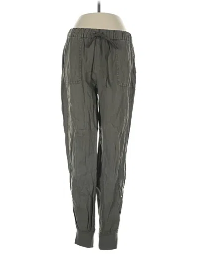 Pre-owned Joie Linen Pants In Green