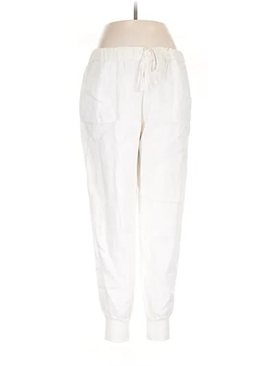 Pre-owned Joie Linen Pants In Ivory
