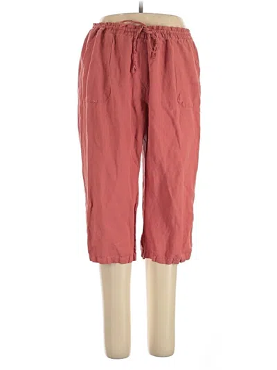 Pre-owned Joie Linen Pants In Red