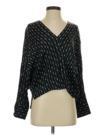 Joie Long Sleeve Blouse In Black