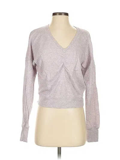 Pre-owned Joie Long Sleeve T-shirt In Gray