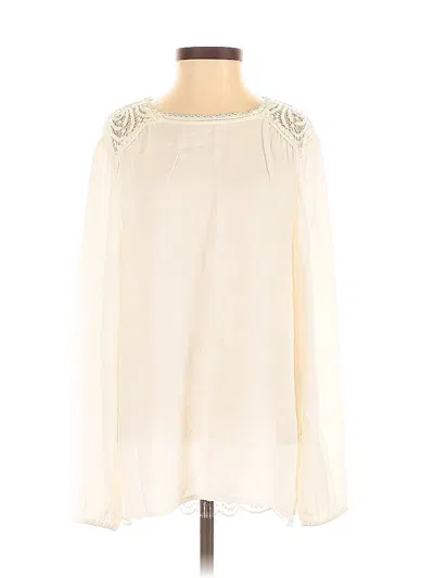 Pre-owned Joie Long Sleeve T-shirt In White