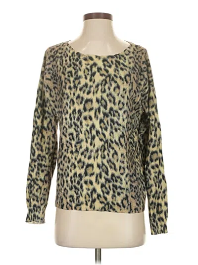Pre-owned Joie Long Sleeve T-shirt In Gold