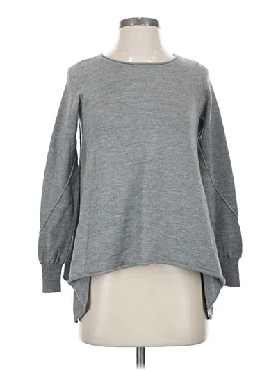 Pre-owned Joie Long Sleeve T-shirt In Gray