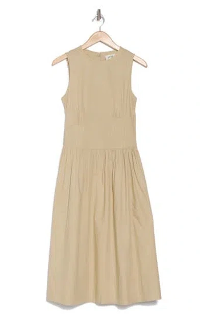 Joie Lorea Sleeveless Cotton Dress In Spray Green