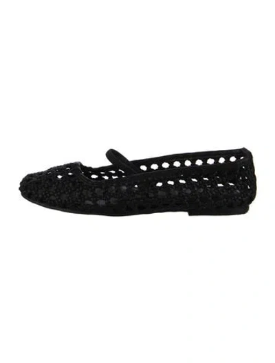 Pre-owned Joie Mary Jane Flats In Black