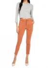 Joie Maxine High Rise Skinny Pants In Umber In Brown