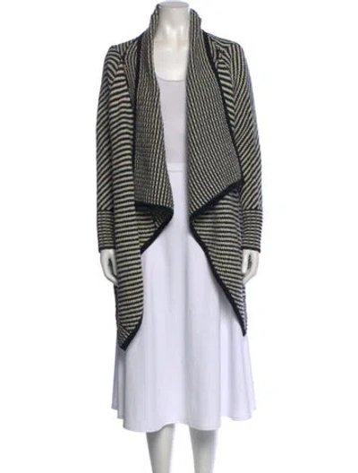 Pre-owned Joie Merino Wool Striped Sweater In Multi