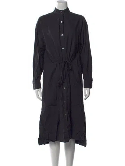 Pre-owned Joie Midi Length Dress In Black