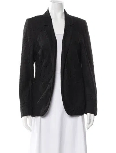 Pre-owned Joie Nylon Blazer In Black