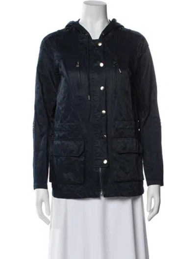 Pre-owned Joie Nylon Jacket In Blue