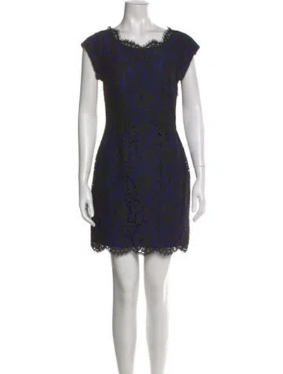 Pre-owned Joie Nylon Mini Dress In Black