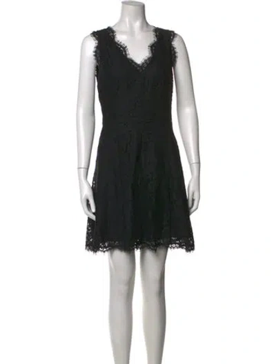 Pre-owned Joie Nylon Mini Dress In Black