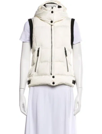Pre-owned Joie Nylon Vest In Neutral
