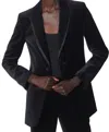 Joie Olicia Blazer In Caviar In Black