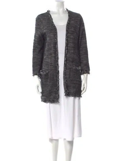 Pre-owned Joie Open Front Sweater In Multi
