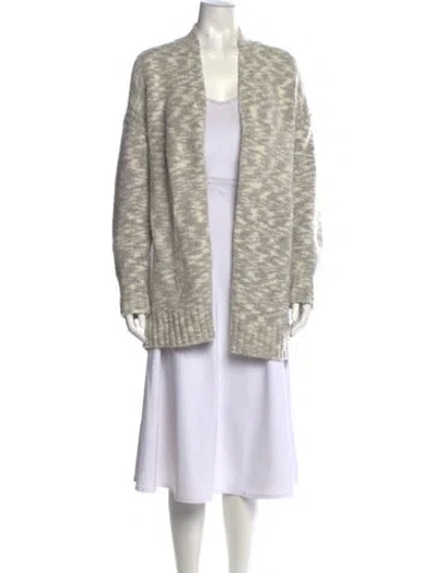 Pre-owned Joie Open Front Sweater In Neutral