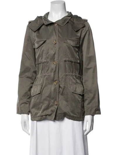 Pre-owned Joie Parka In Green