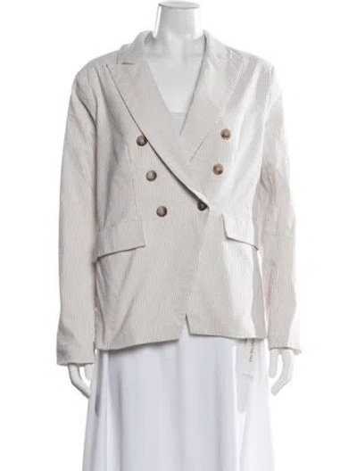 Pre-owned Joie Printed Evening Jacket In Neutrals
