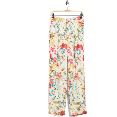 Joie Printed Pleated Pants In Multi