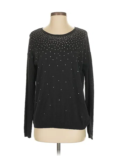 Pre-owned Joie Pullover Sweater In Black
