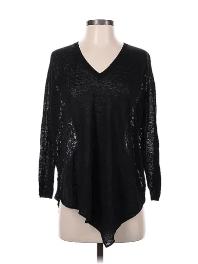 Pre-owned Joie Pullover Sweater In Black