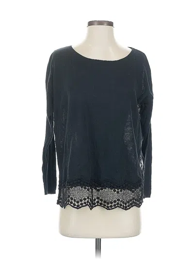 Pre-owned Joie Pullover Sweater In Black