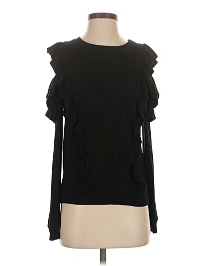 Pre-owned Joie Pullover Sweater In Black