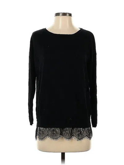 Pre-owned Joie Pullover Sweater In Black