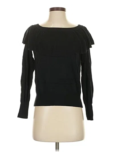 Pre-owned Joie Pullover Sweater In Black