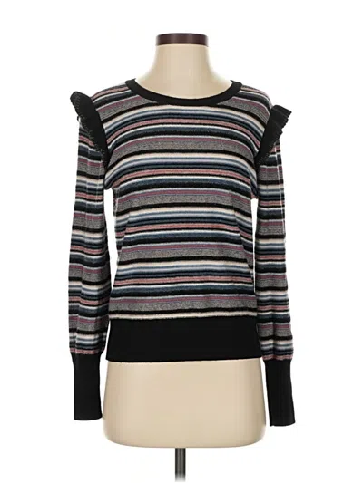Pre-owned Joie Pullover Sweater In Black