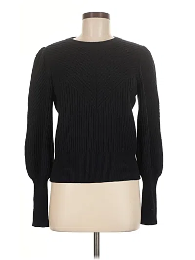 Pre-owned Joie Pullover Sweater In Black