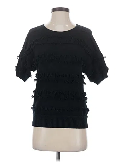 Pre-owned Joie Pullover Sweater In Black