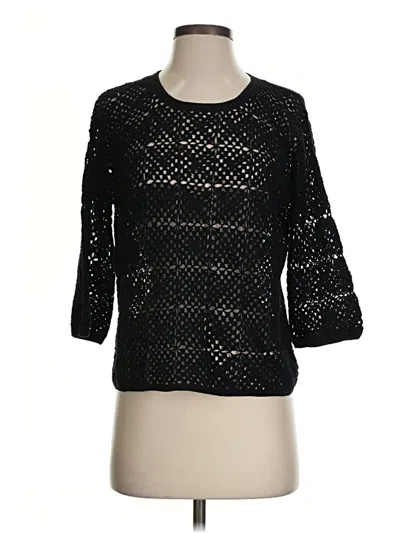 Pre-owned Joie Pullover Sweater In Black