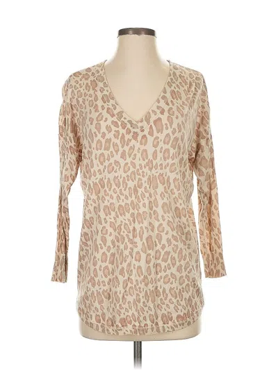 Pre-owned Joie Pullover Sweater In Brown