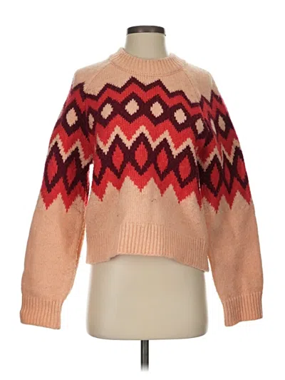 Pre-owned Joie Pullover Sweater In Brown