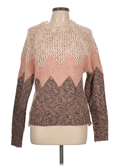Pre-owned Joie Pullover Sweater In Brown