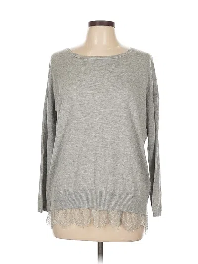 Pre-owned Joie Pullover Sweater In Gray