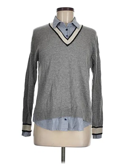 Pre-owned Joie Pullover Sweater In Gray