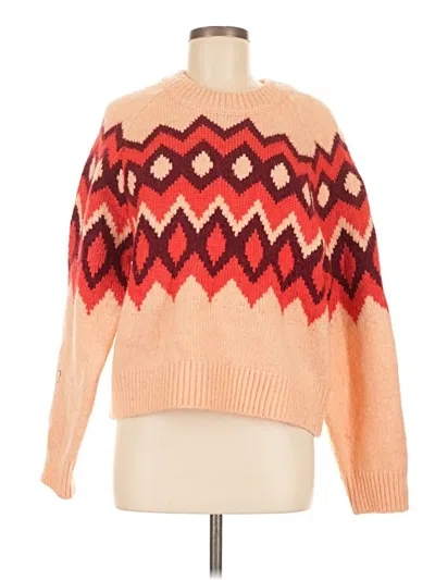 Pre-owned Joie Pullover Sweater In Orange
