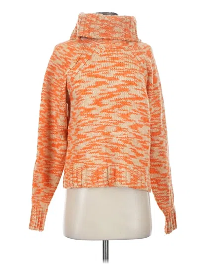 Pre-owned Joie Pullover Sweater In Orange