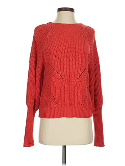 Pre-owned Joie Pullover Sweater In Red